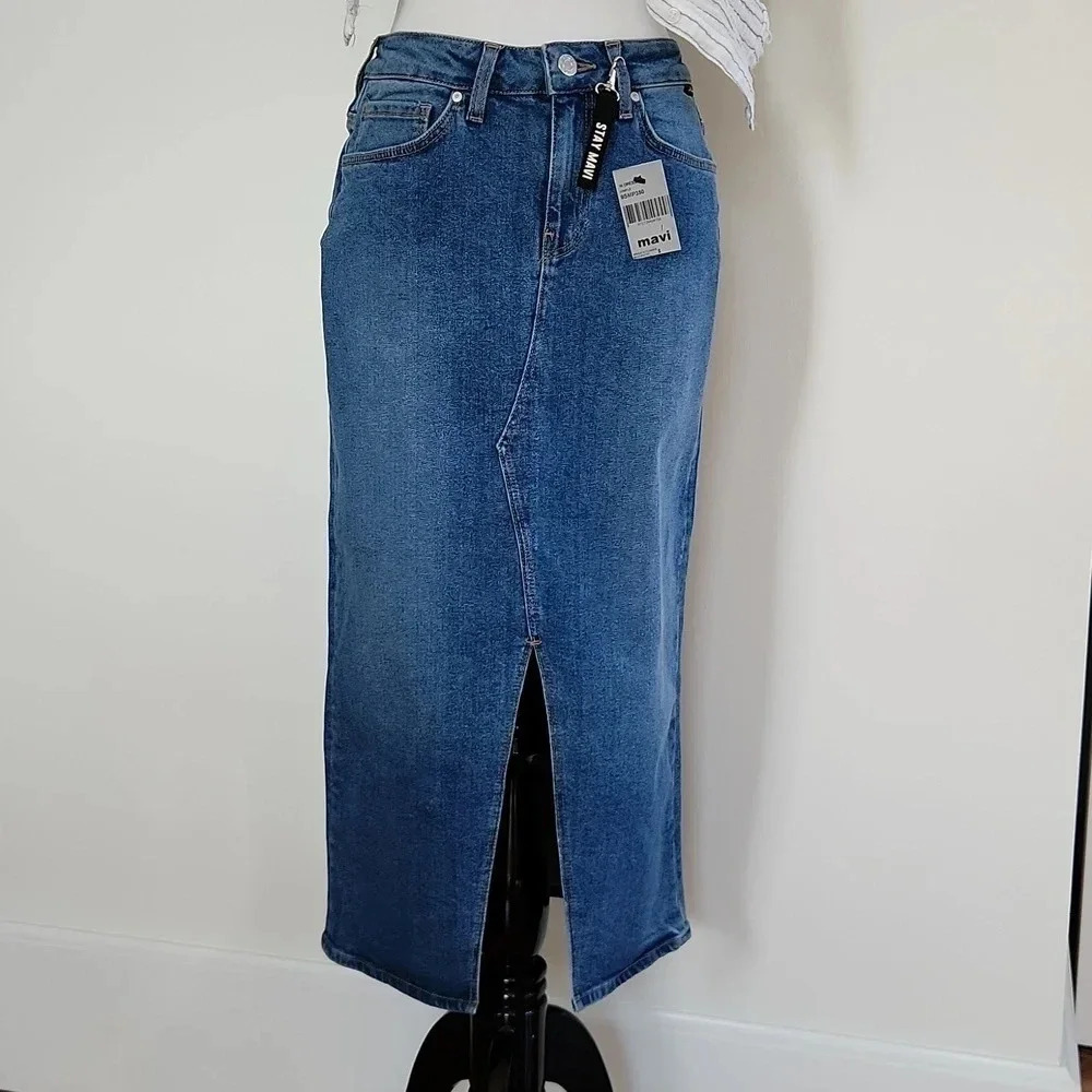 NWT || MAVI || denim skirt - Picture 2 of 7